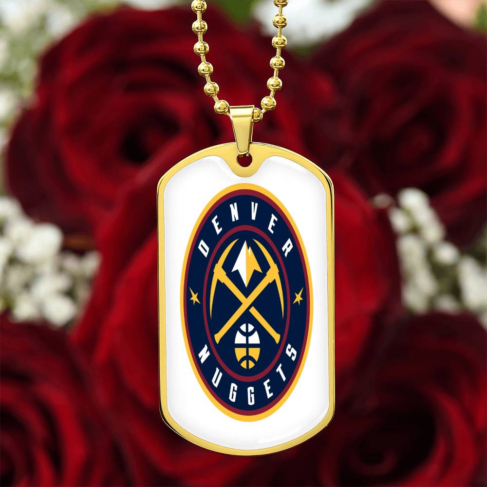 Denver Nuggets (Military Style Dog Tag) NBA