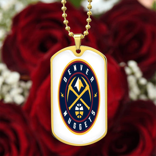 Denver Nuggets (Military Style Dog Tag) NBA