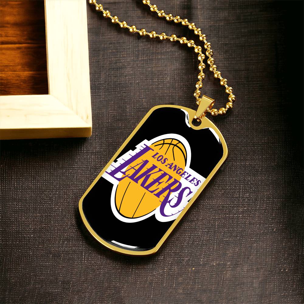LA Lakers (Military Style Dog Tag) NBA