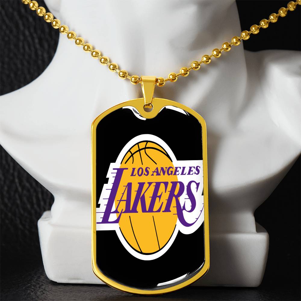 LA Lakers (Military Style Dog Tag) NBA