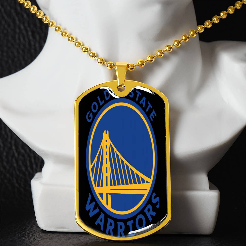 Golden State Warriors (Military Style Dog Tag) NBA
