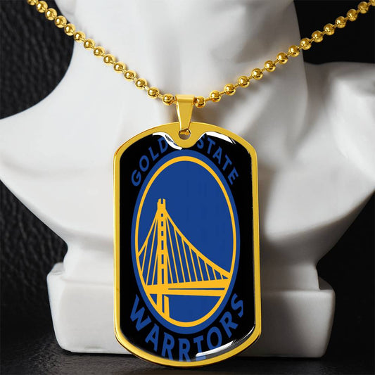 Golden State Warriors (Military Style Dog Tag) NBA