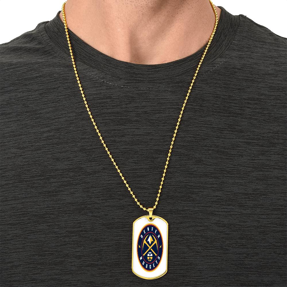 Denver Nuggets (Military Style Dog Tag) NBA