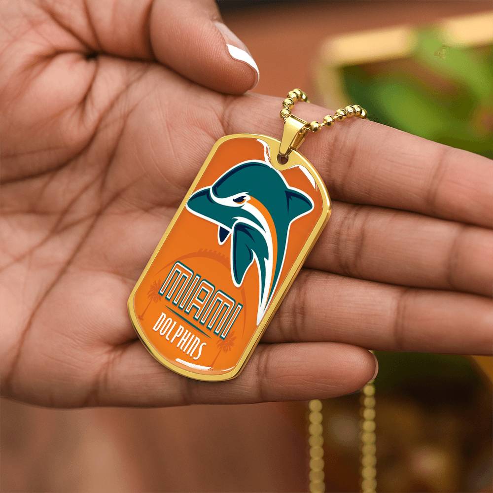 Miami Dolphins (Dog Tag)