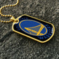 Golden State Warriors (Military Style Dog Tag) NBA