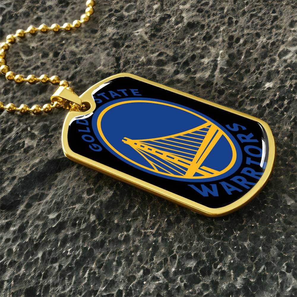 Golden State Warriors (Military Style Dog Tag) NBA