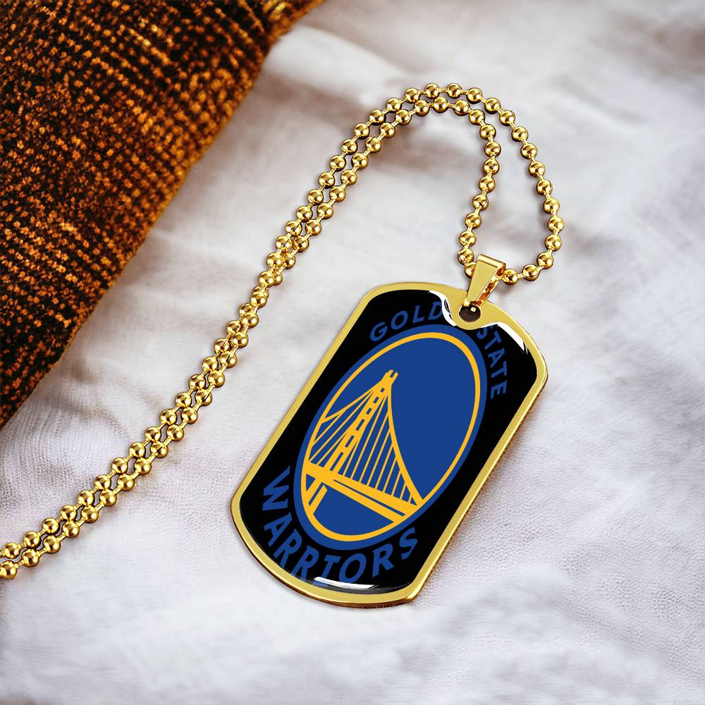 Golden State Warriors (Military Style Dog Tag) NBA
