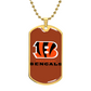 Cincinnati Bengals (Dog Tag)