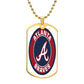 Atlanta Braves (Dog Tag)