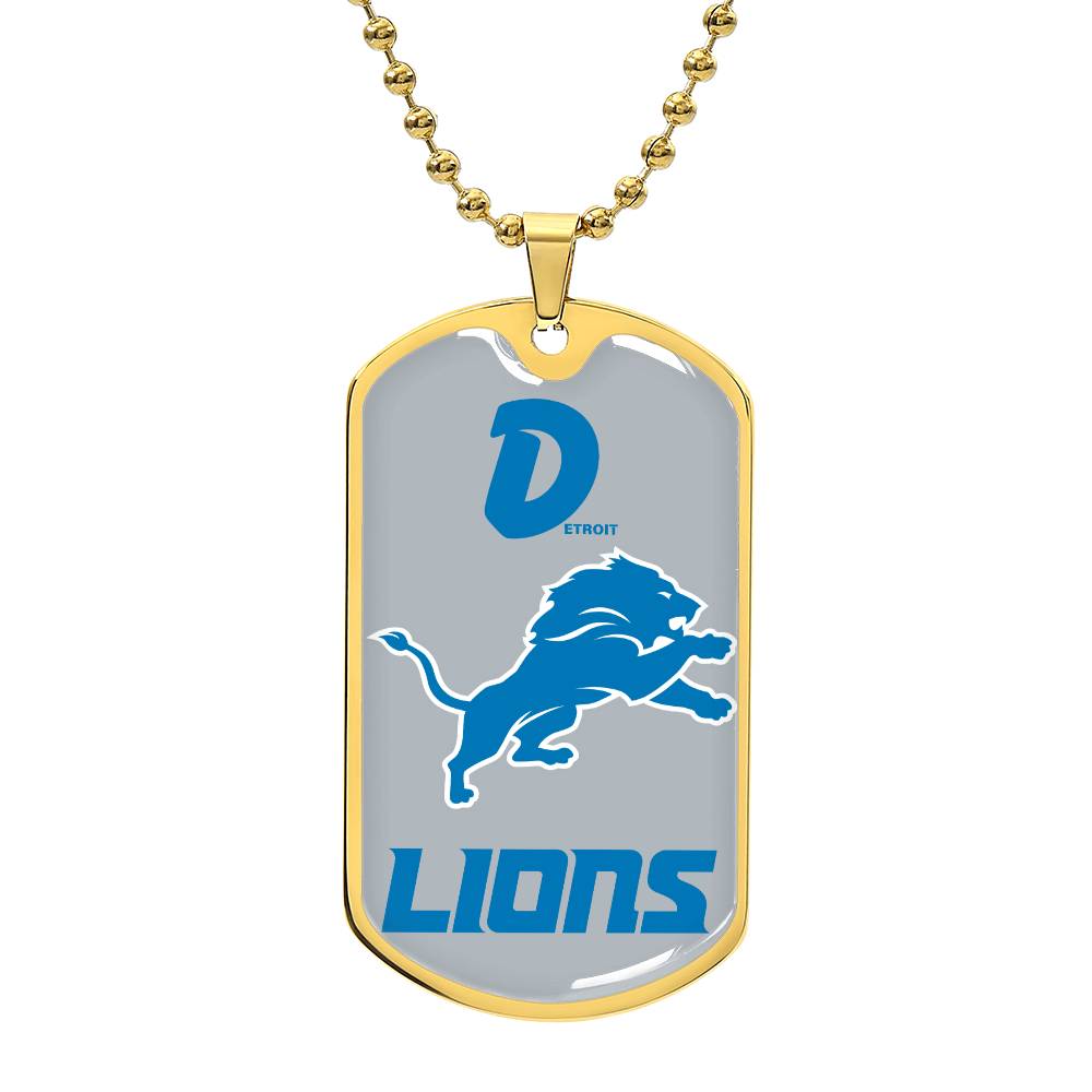 Detroit Lions (Dog Tag)