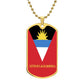 Antigua & Barbuda (Dog Tag)