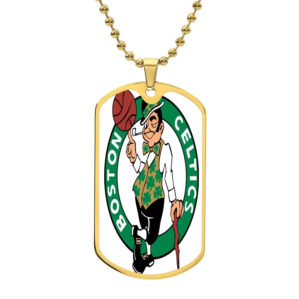 Boston Celtics (Military Style Dog Tag) NBA