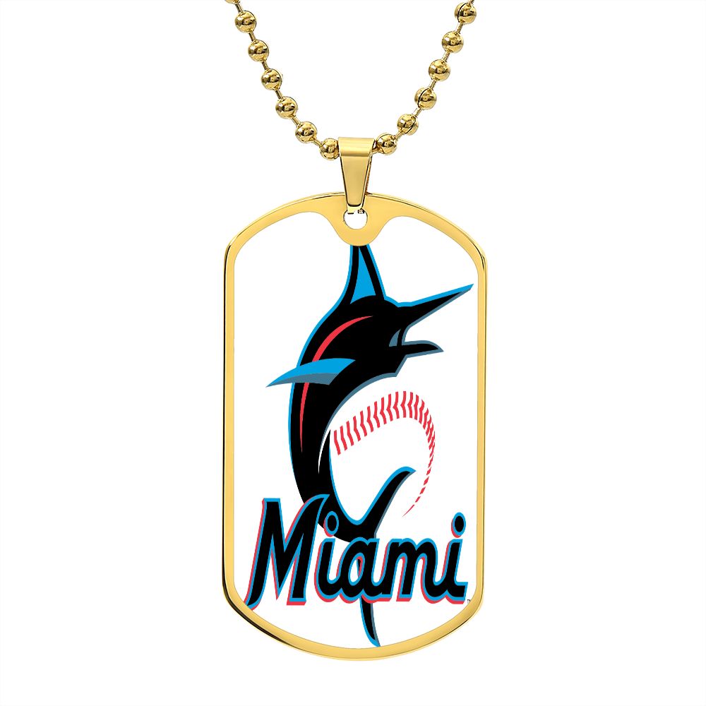Miami Marlins (Dog Tag)