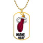 Miami Heat (Dog Tag) NBA