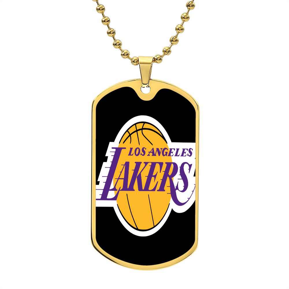 LA Lakers (Military Style Dog Tag) NBA