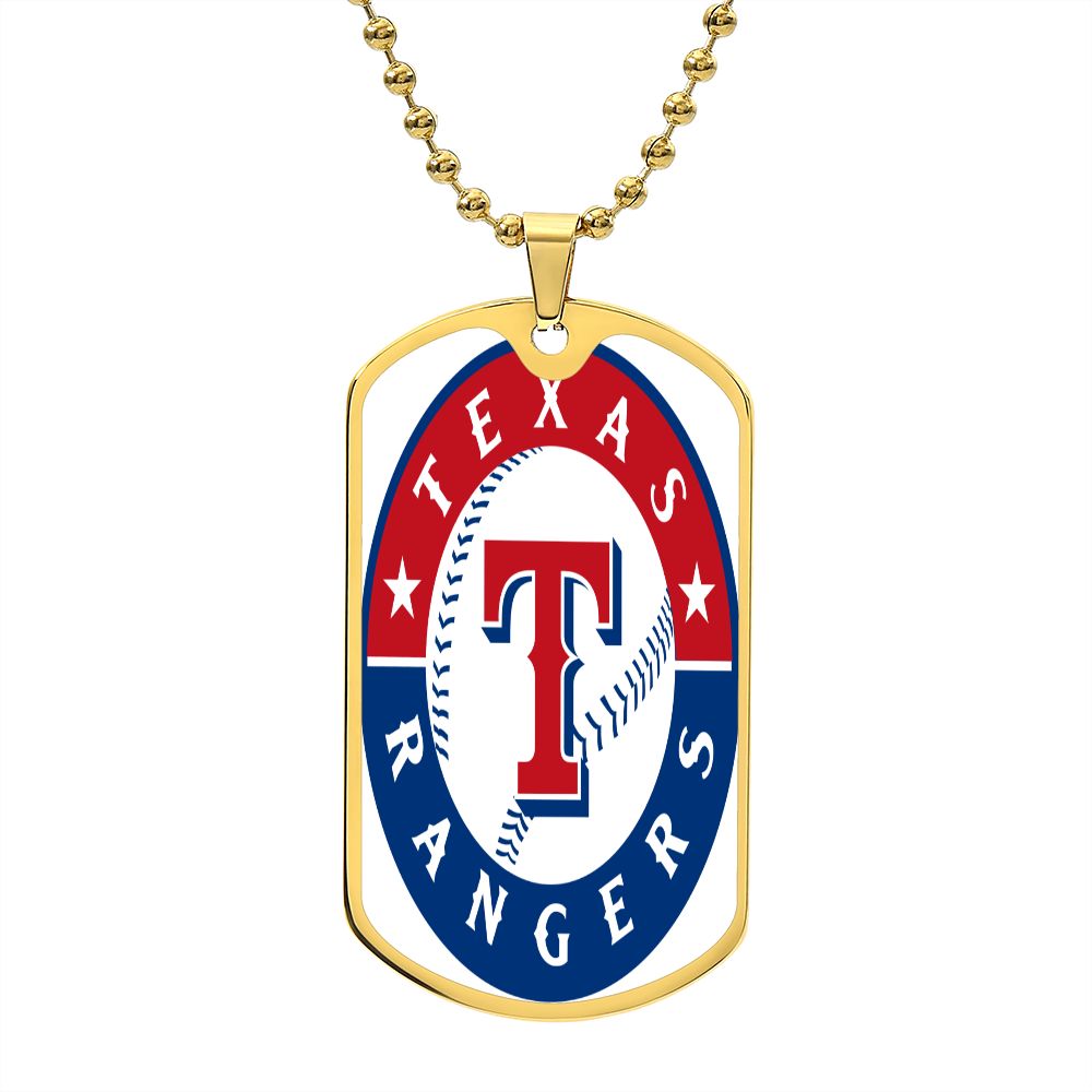 Texas Rangers (Dog Tag)
