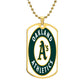 Oakland Athletics (Dog Tag)