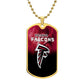 Atlanta Falcons (Dog Tag)