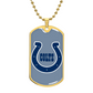 Indianapolis Colts (Dog Tag)