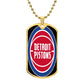 Detroit Pistons (Dog Tag) NBA