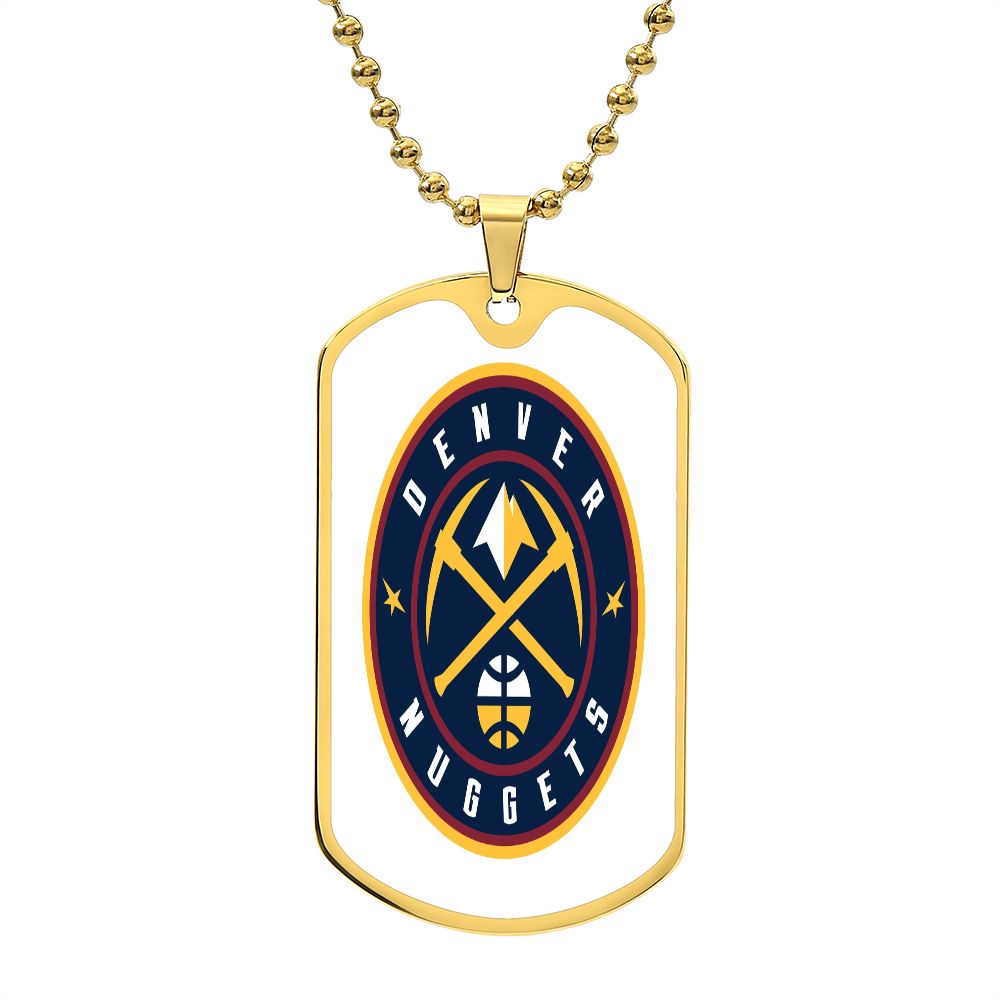 Denver Nuggets (Military Style Dog Tag) NBA