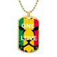 One Love (Dog Tag)