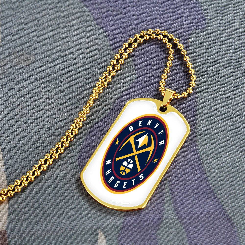 Denver Nuggets (Military Style Dog Tag) NBA