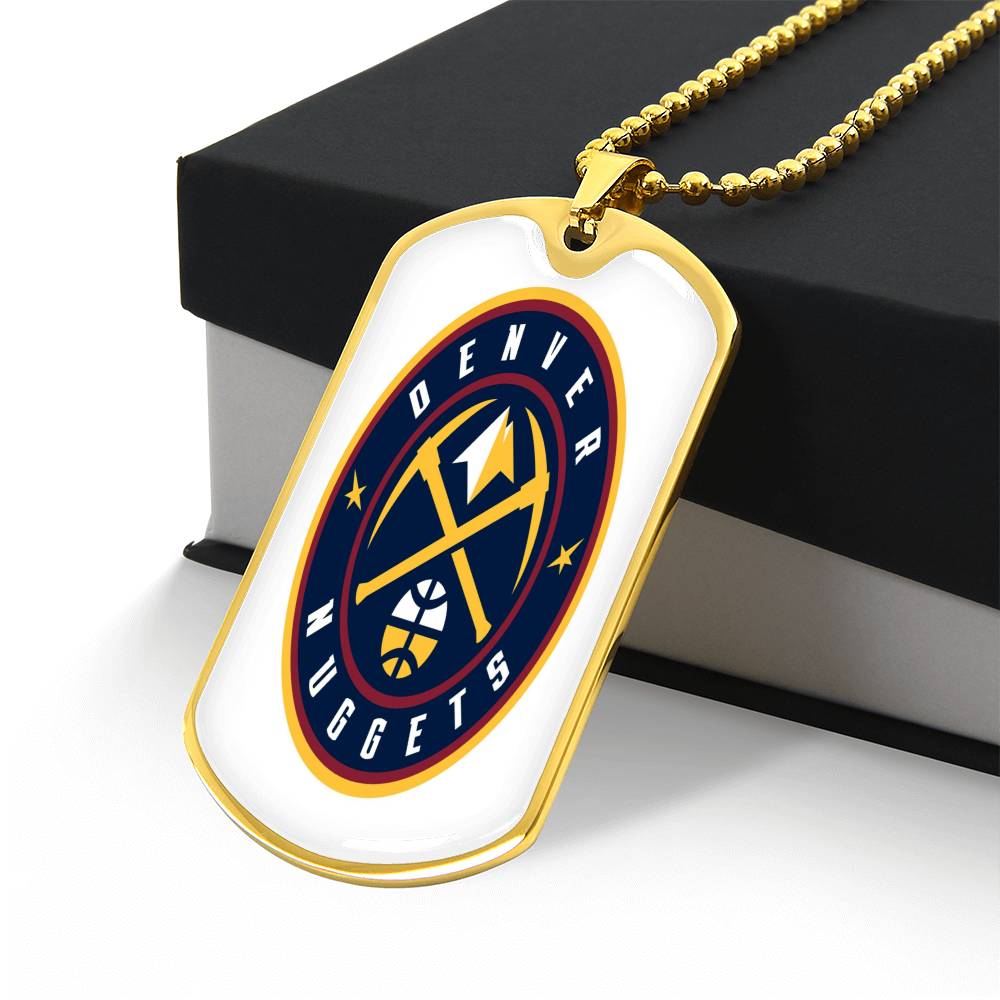 Denver Nuggets (Military Style Dog Tag) NBA