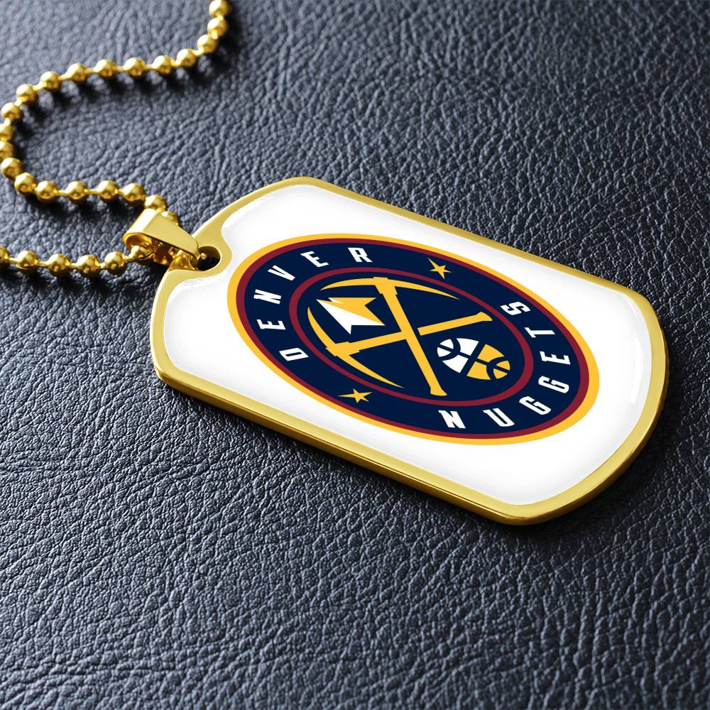 Denver Nuggets (Military Style Dog Tag) NBA