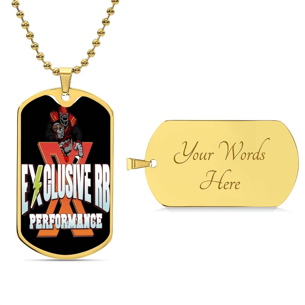 Exclusive Full Black Dog Tag