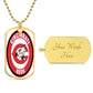 Cincinatti Reds Dog Tag)