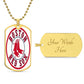 Red Sox Dog Tag