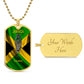 Jamaica (To Di World) Dog Tag