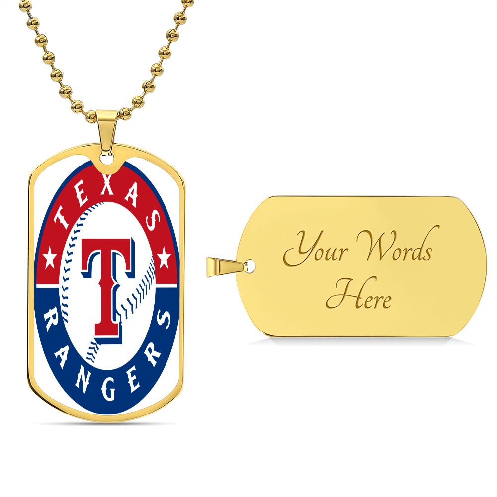 Texas Rangers (Dog Tag)