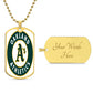 Oakland Athletics (Dog Tag)