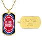 Detroit Pistons (Dog Tag) NBA
