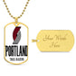 Portland Trail Blazers (Dog Tag) NBA