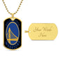 Golden State Warriors (Military Style Dog Tag) NBA