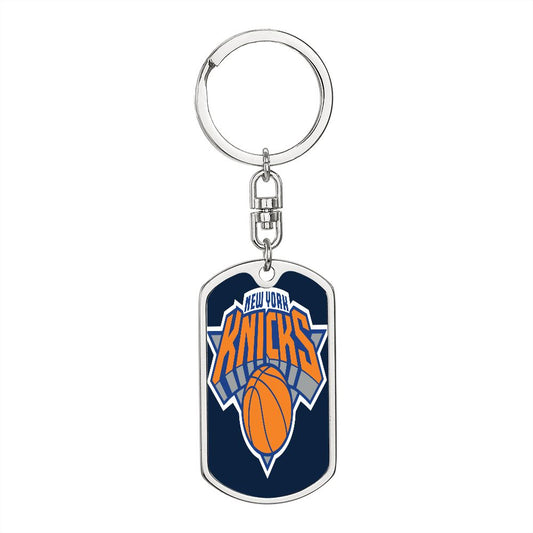 New York Knicks (Dog Tag Keychain) NBA