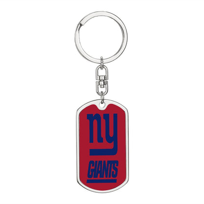 New York Giants (Swivel Keychain)
