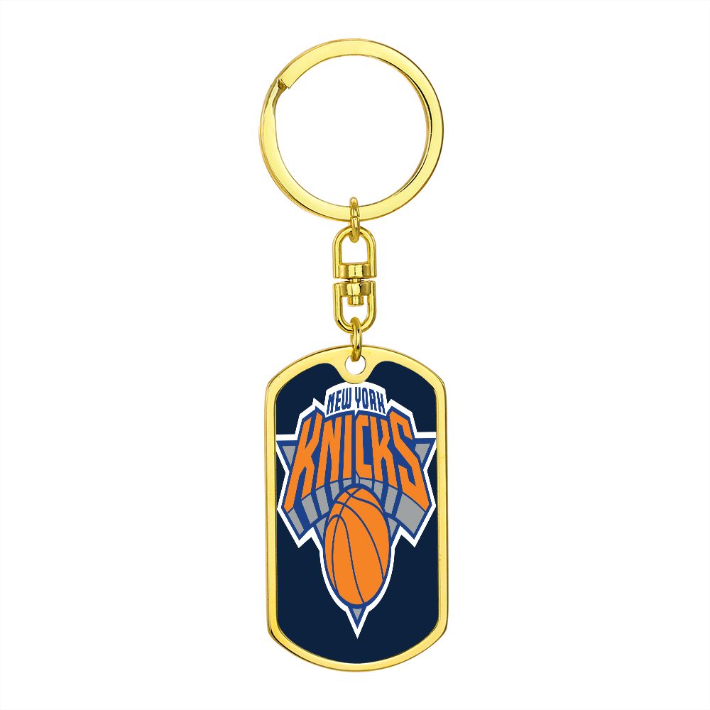 New York Knicks (Dog Tag Keychain) NBA