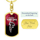 Atlanta Falcons (Swivel Keychain)