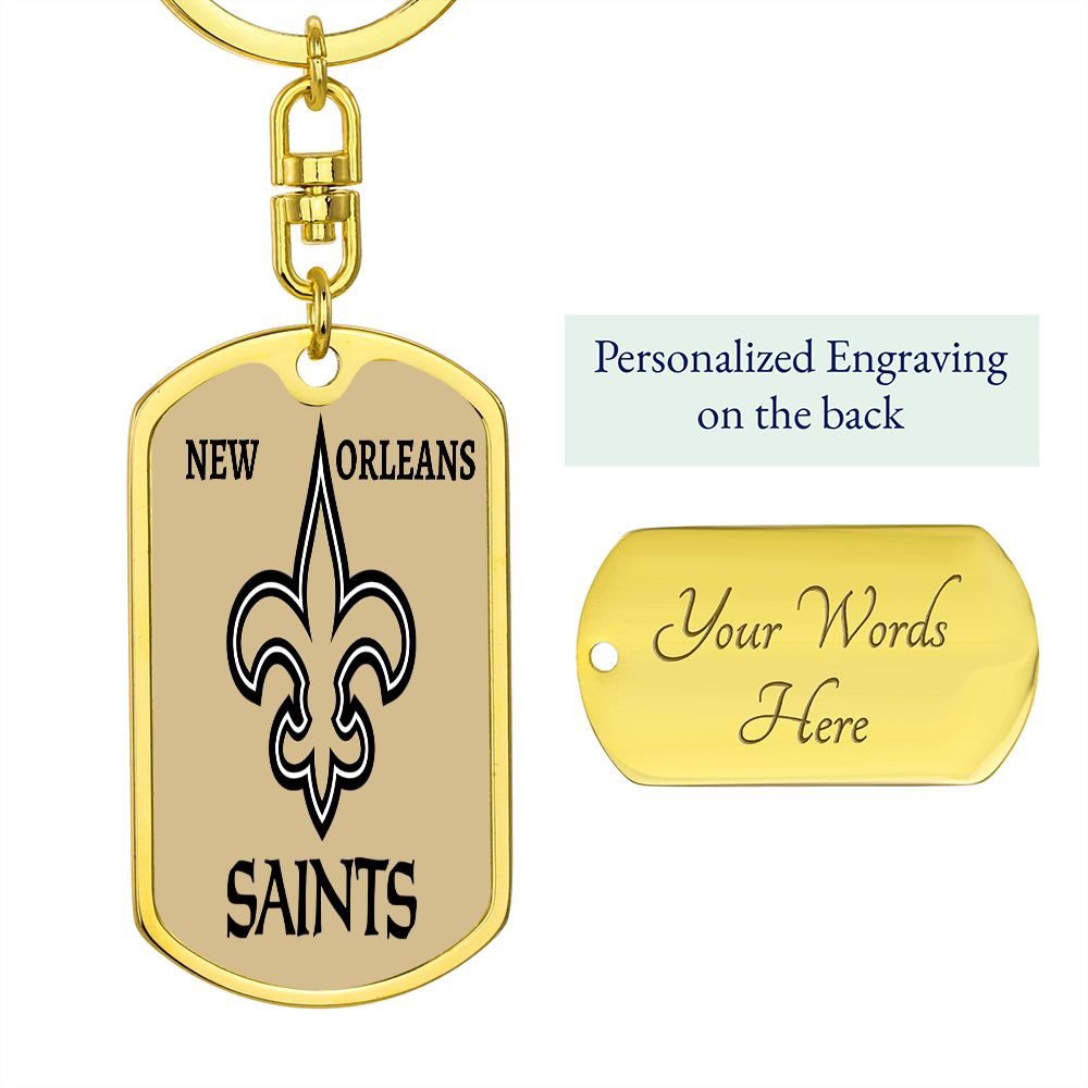 New Orleans Saints (Swivel Keychain)