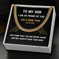 X & O (Cuban Link Chain)