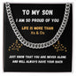 X & O (Cuban Link Chain)