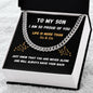 X & O (Cuban Link Chain)