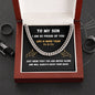 X & O (Cuban Link Chain)
