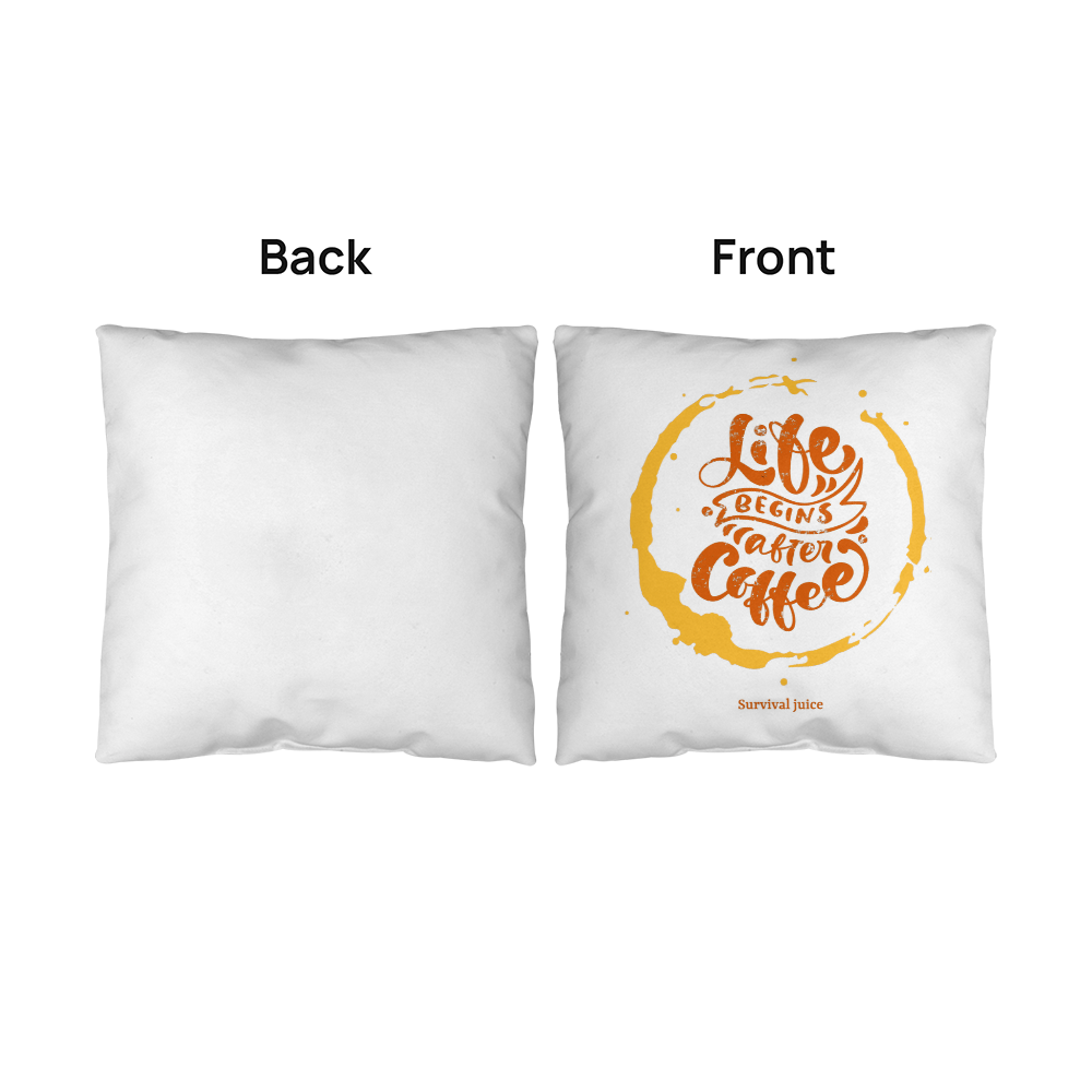 Coffee Indoor/Outdoor Pillow