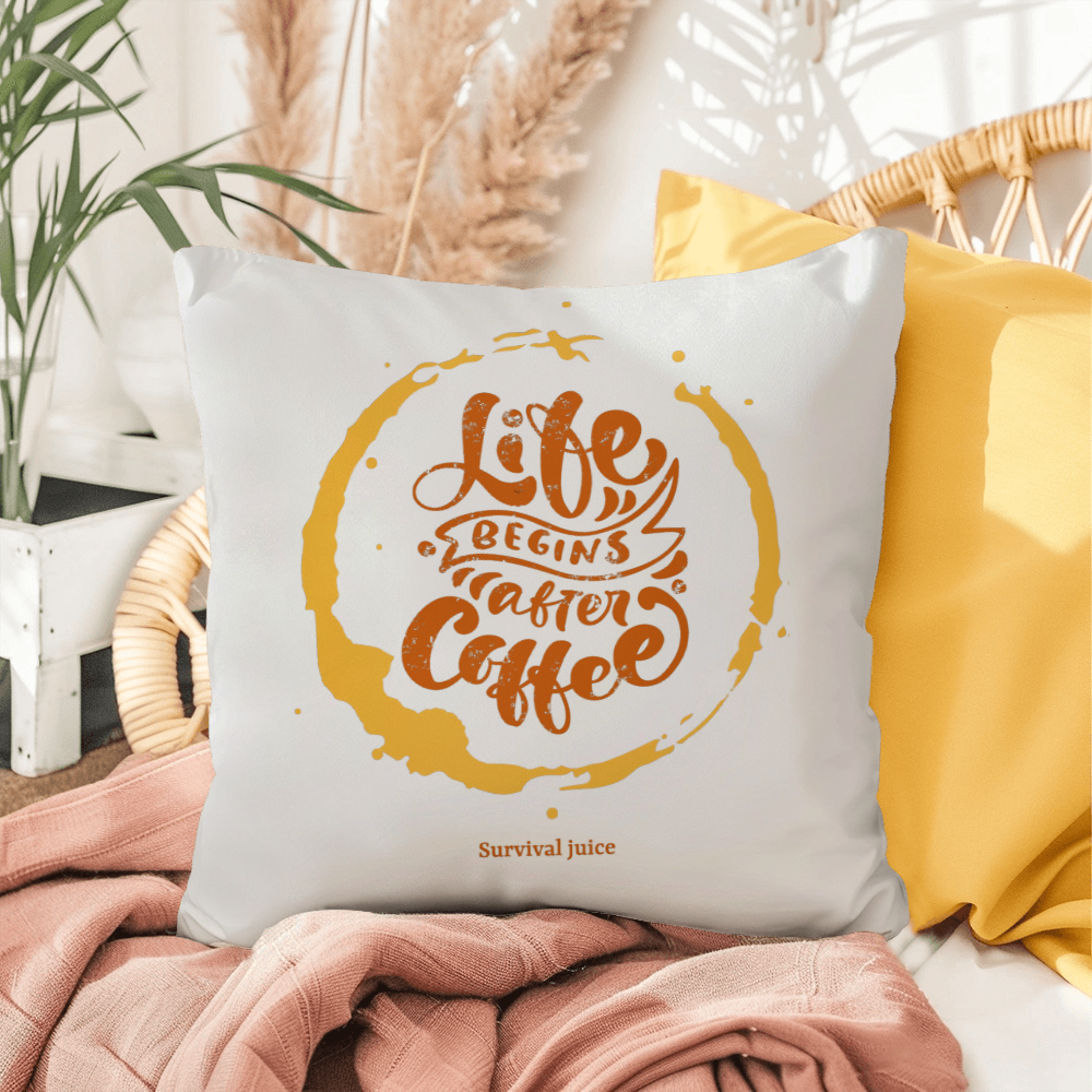 Coffee Indoor/Outdoor Pillow