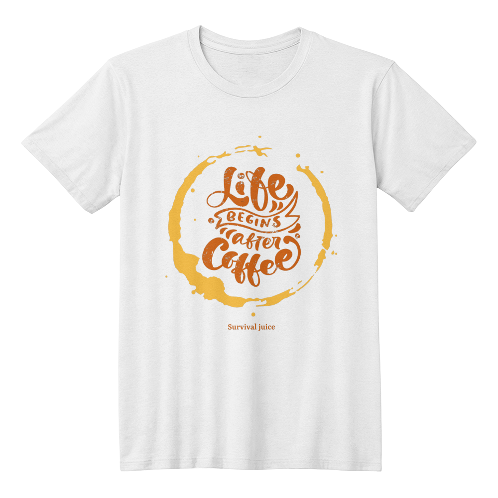 Coffee Is Survival Juice (T-Shirt)